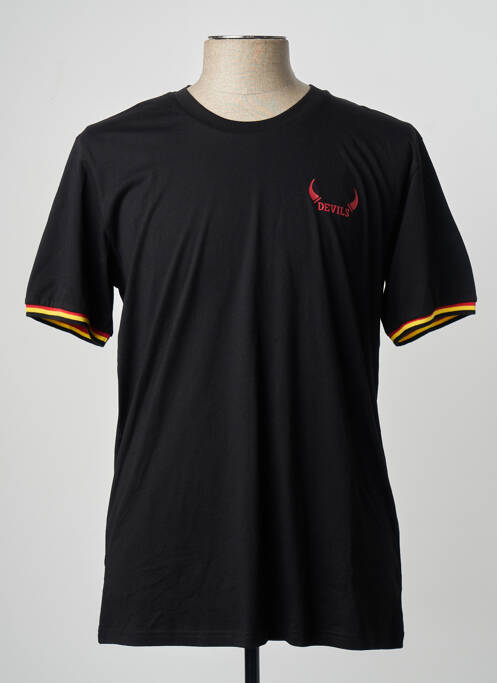 T-shirt noir ZEB STYLE LAB  homme