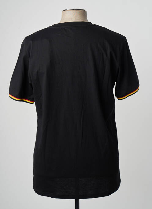 T-shirt noir ZEB STYLE LAB  homme