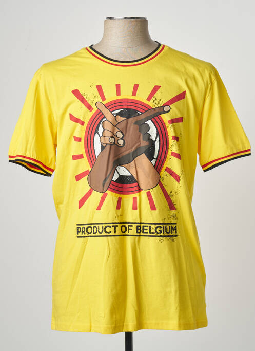 T-shirt jaune ZEB STYLE LAB  homme