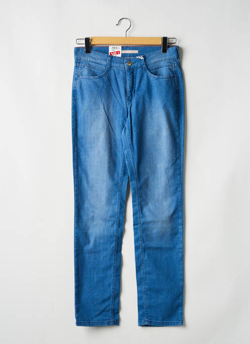 Jeans coupe droite bleu MAC femme