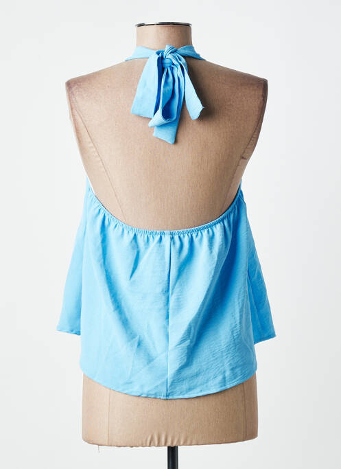 Top bleu JACQUELINE DE YONG femme