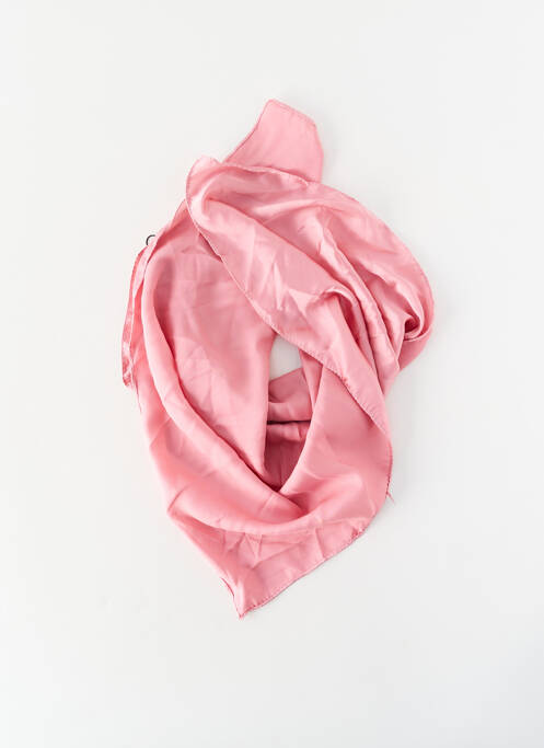 Foulard rose JCL femme
