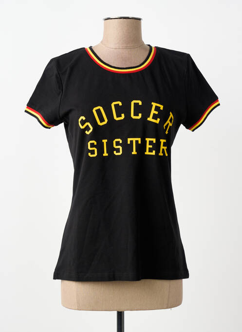 T-shirt noir ZEB STYLE LAB  femme