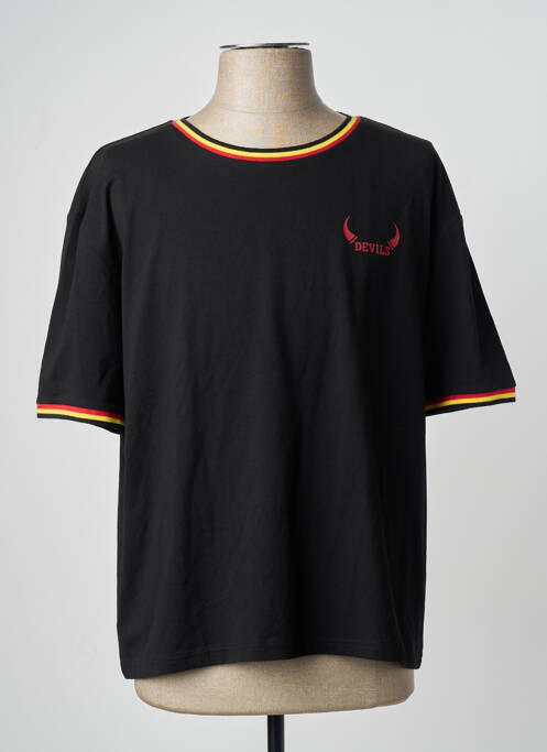 T-shirt noir ZEB STYLE LAB  femme