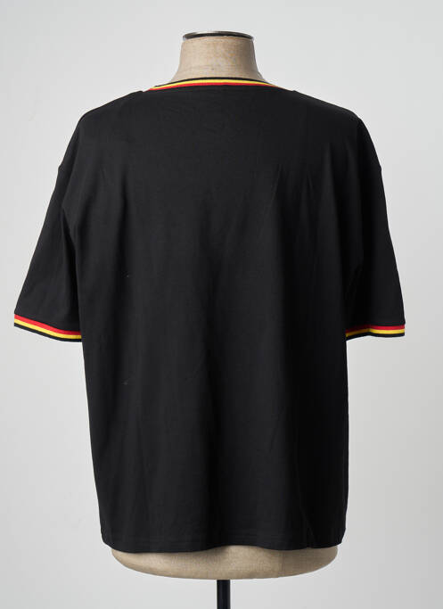 T-shirt noir ZEB STYLE LAB  femme