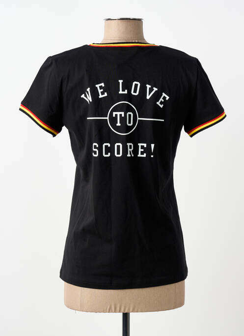 T-shirt noir ZEB STYLE LAB  femme