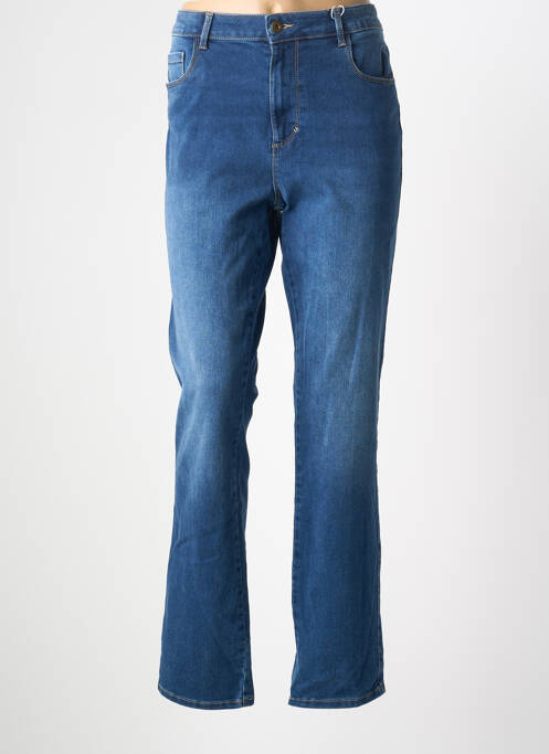 Jeans coupe droite bleu CARMAKOMA femme