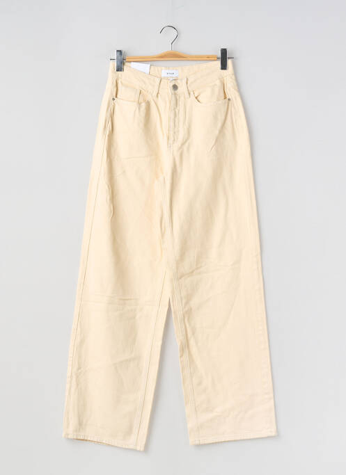 Jeans coupe large beige VILA femme