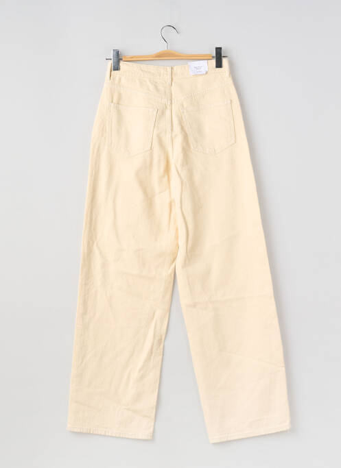 Jeans coupe large beige VILA femme