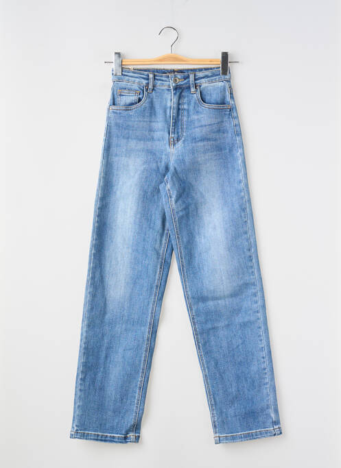 Jeans coupe droite bleu TOXIK3 femme