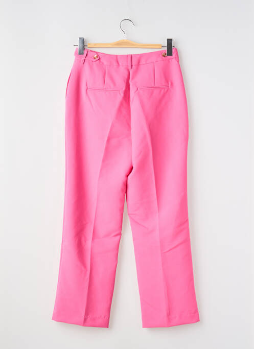 Pantalon droit rose ONLY femme