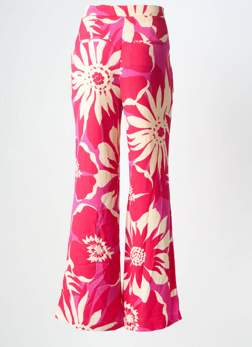 Pantalon large rose MORGAN femme