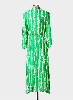 Robe longue vert AMELIE & AMELIE femme