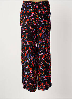 Pantalon large noir ICHI femme