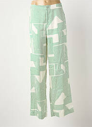 Pantalon 7/8 vert TERRE BLEUE femme