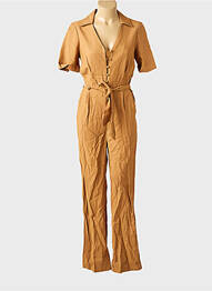Combi-pantalon marron VILA femme