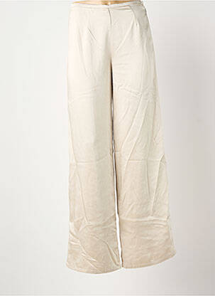 Pantalon large beige ONLY femme