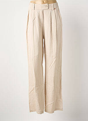 Pantalon large beige AMELIE & AMELIE femme