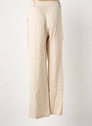 Pantalon large beige AMELIE & AMELIE femme