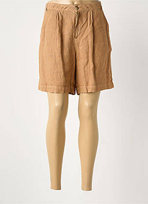 Short marron TERRE BLEUE femme