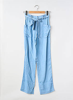 Pantalon droit bleu VILA femme