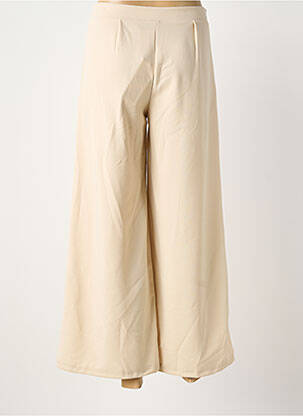 Pantalon flare beige TERRA DI SIENA femme