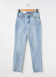 Jeans coupe droite bleu VILA femme