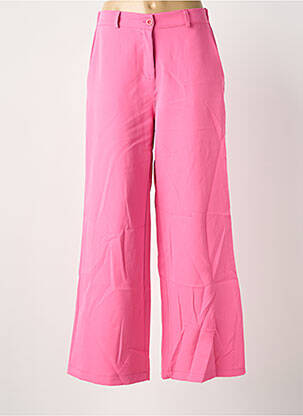 Pantalon droit rose TERRA DI SIENA femme