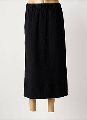 Jupe mi-longue noir SELECTED femme