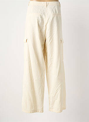 Pantalon cargo beige ASTRID BLACK LABEL femme