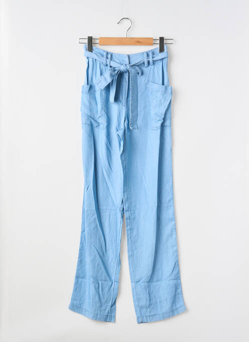 Pantalon droit bleu VILA femme