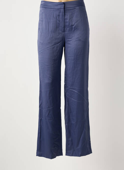 Pantalon droit bleu VILA ROUGE femme