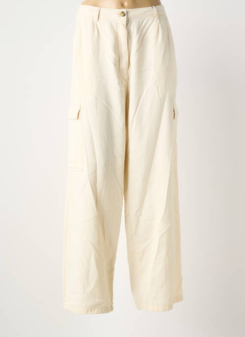 Pantalon cargo beige ASTRID BLACK LABEL femme