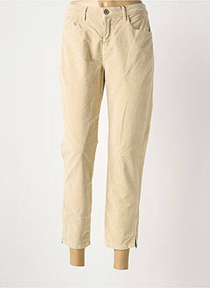 Pantalon slim beige OPUS femme