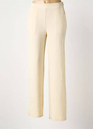 Pantalon large beige VERO MODA femme