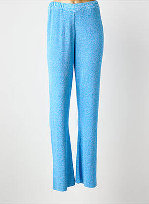 Pantalon flare bleu ASTRID BLACK LABEL femme