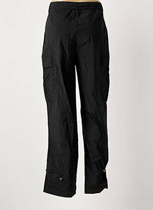 Pantalon cargo noir YUGEN femme