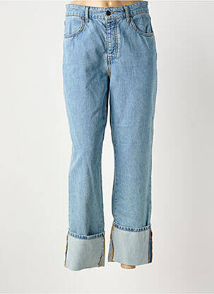 Jeans coupe droite bleu ASTRID BLACK LABEL femme