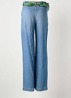 Jeans coupe droite bleu GUESS femme