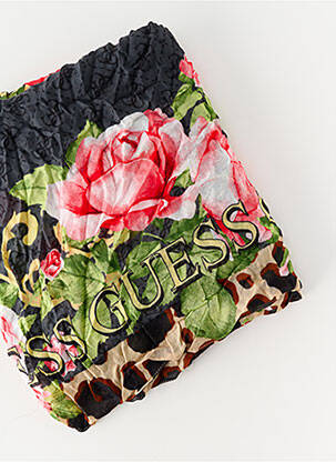 Foulard noir GUESS femme
