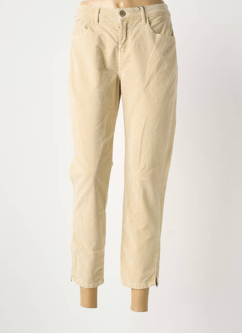 Pantalon slim beige OPUS femme