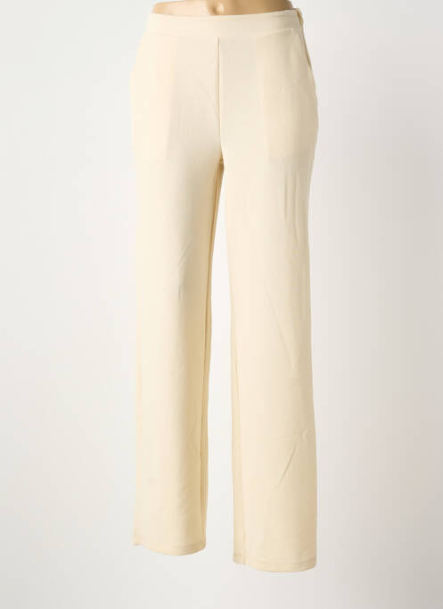 Pantalon large beige VERO MODA femme