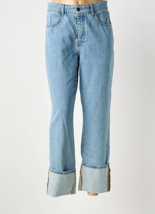 Jeans coupe droite bleu ASTRID BLACK LABEL femme