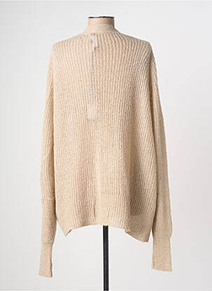 Gilet manches longues beige ASTRID BLACK LABEL femme