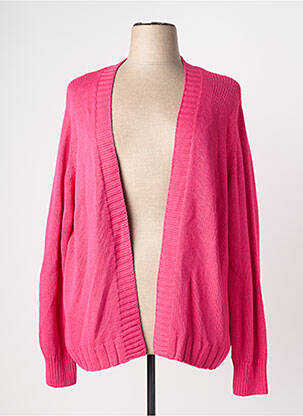 Gilet manches longues violet CARMAKOMA femme