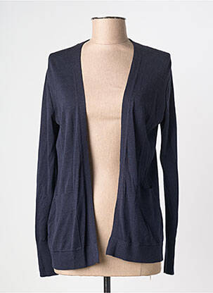 Gilet manches longues bleu TERRE BLEUE femme