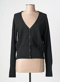 Gilet manches longues noir ASTRID BLACK LABEL femme