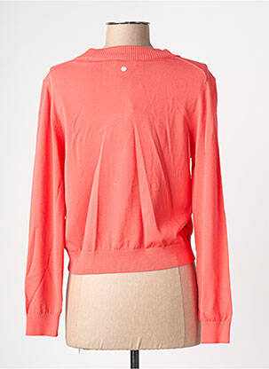 Gilet manches longues orange TERRE BLEUE femme