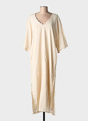 Robe longue beige ASTRID BLACK LABEL femme