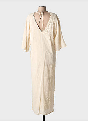 Robe longue beige ASTRID BLACK LABEL femme